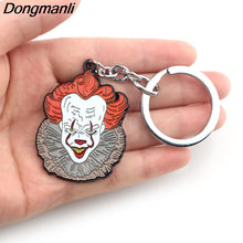 Load image into Gallery viewer, P3879 Dongmanli Stephen King's It  Key Holder Cute Enamel Metal Pendant Car Keychain For Key Rings Gifts
