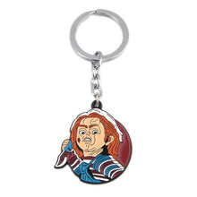 Load image into Gallery viewer, P3879 Dongmanli Stephen King's It  Key Holder Cute Enamel Metal Pendant Car Keychain For Key Rings Gifts